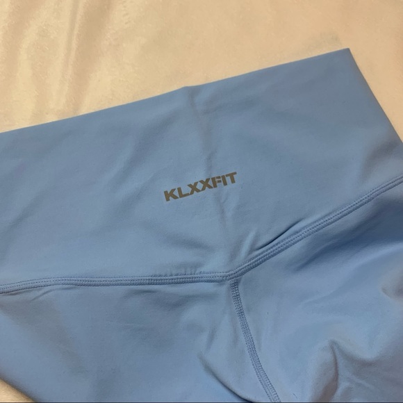 Flexxfit Luxe Leggings "Light Blue" - Picture 5 of 9